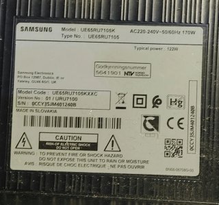 Samsung UE65RU7105K despiece