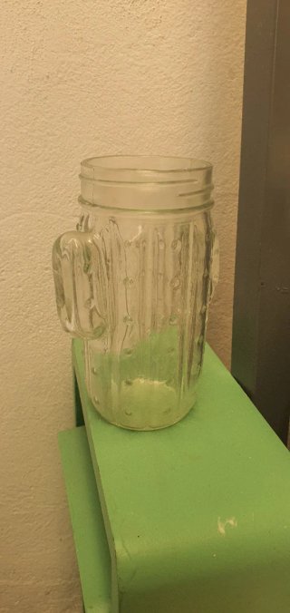 2 jarroncitos cristal forma cactus