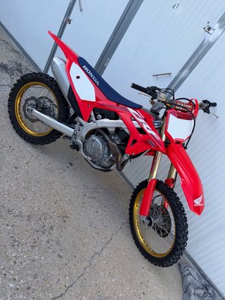 Honda CRF Motocross Dorada Roja