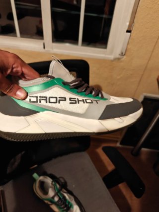 Zapatillas pádel DropShot Reis Verde/Blanco