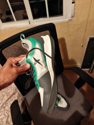 Zapatillas pádel DropShot Reis Verde/Blanco