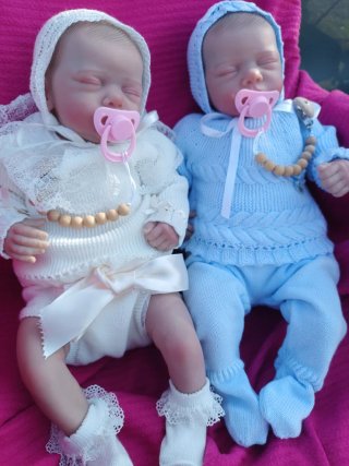 2 bebes reborn!preciosos