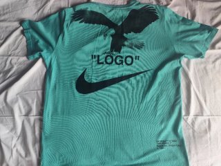 T-shirt Nike x Off-White Teal