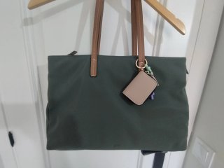 Bolso shopper Parfois verde oliva