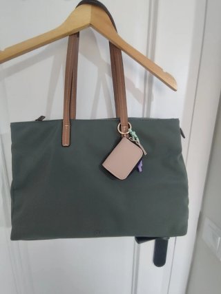 Bolso shopper Parfois verde oliva