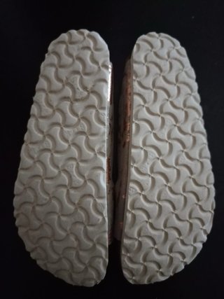 Sandali Birkenstock Arizona Oro metallizzato