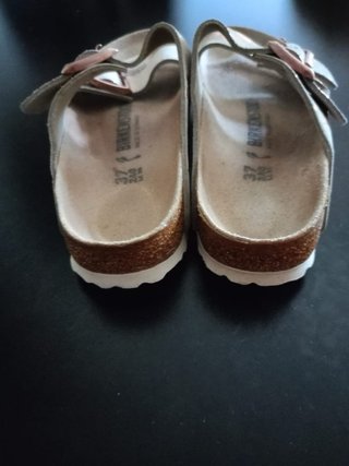 Sandali Birkenstock Arizona Oro metallizzato