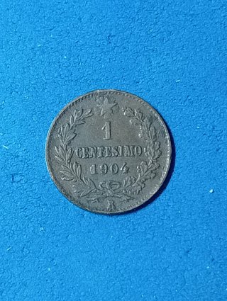 Moneta 1 Centesimo 1904 Regno d'Italia