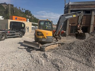 Mini giratoria Volvo ECR58D