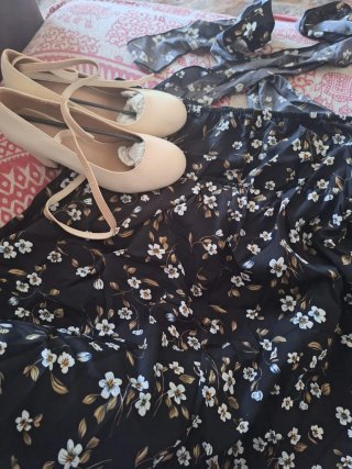 Lote Vestido Talla Única y Zapatos Talla 39