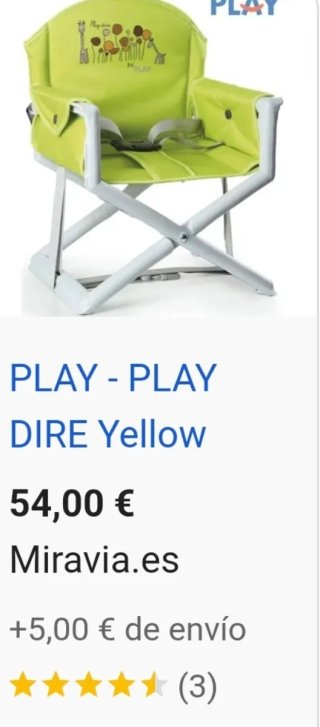 Asiento elevador PLAY DIRE