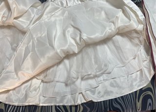 Vestidos Niña Dama Honor Blanco Rojo