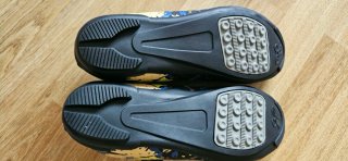 Zapatillas Ciclismo Talla 39 Camuflaje de colores.