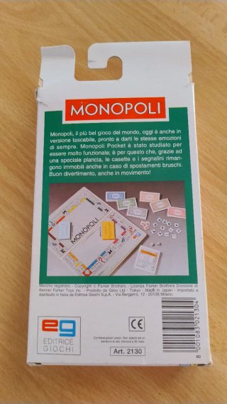 Gioco Monopoli Pocket vintage