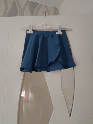 Ropa de ballet azul