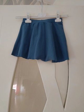 Ropa de ballet azul