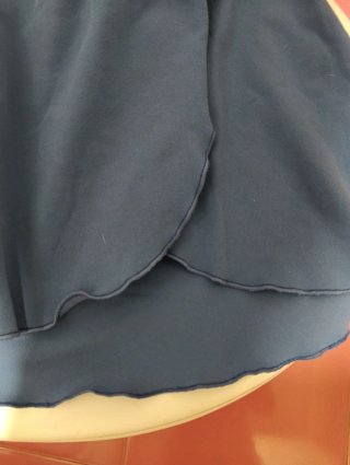 Ropa de ballet azul