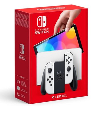 Nintendo switch oled blanca+2 juegos +funda+estuch
