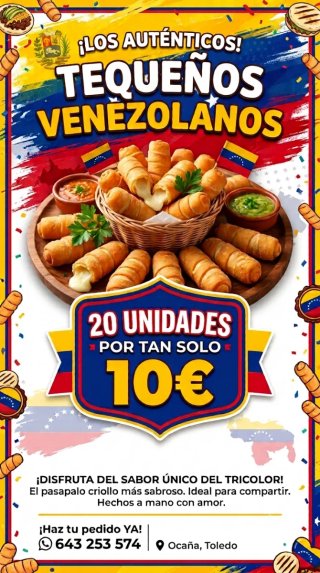 Tequeños los autenticos tequeños venezolanos