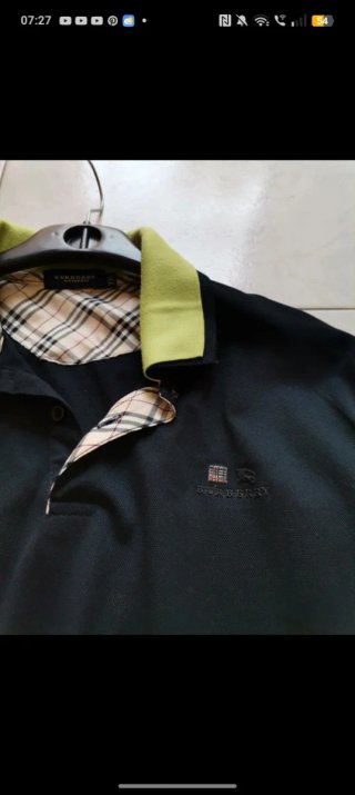 Maglia polo Burberry