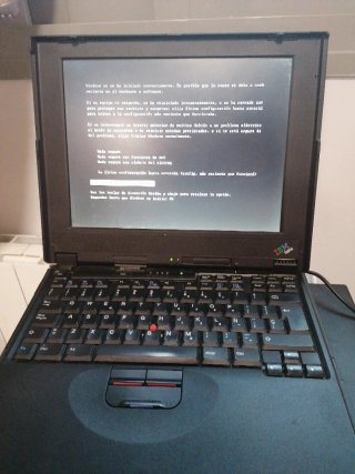 IBM Thinkpad 390 (2626) Pentium II - Non Funziona
