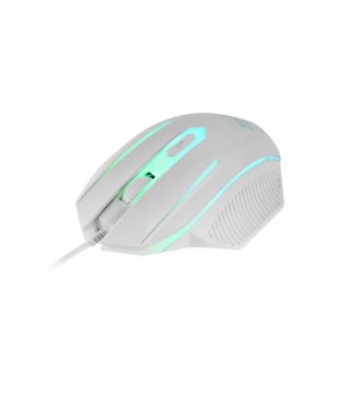 Combo Teclado y Ratón Mars Gaming RGB Blanco