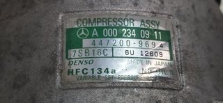 COMPRESOR AIRE ACONDICIONADO MERCEDES-BENZ CLASE E (W210) BERLINA DIESEL 300 Turbodiesel (210.025)