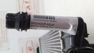 RADIADOR AGUA SKODA KAROQ (NU) 125 Aniversario