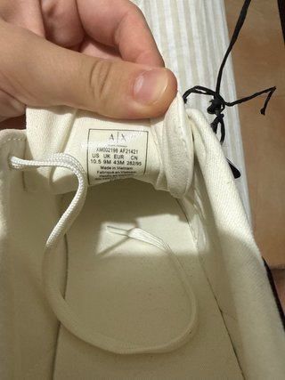 Zapatillas Armani Exchange Nuevas Talla 43/5