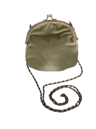 Bolso terciopelo verde - NUEVO, A ESTRENAR.