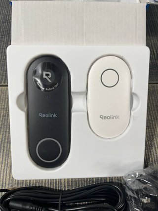 Videoportero Reolink con cable y timbre, HD 2K 5MP