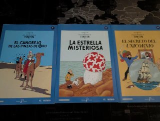 Colección 25 DVDs Las Aventuras de Tintín