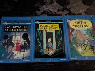 Colección 25 DVDs Las Aventuras de Tintín
