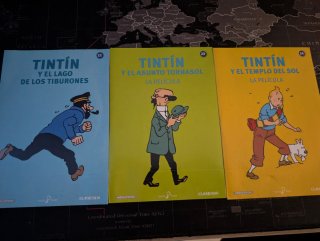 Colección 25 DVDs Las Aventuras de Tintín