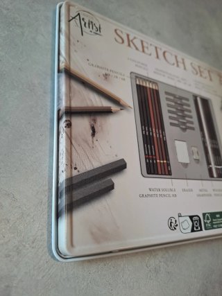 Set Disegno Professionale Creative Artist 22 Pezzi