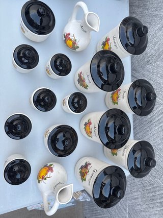 Juego de especieros de cocina