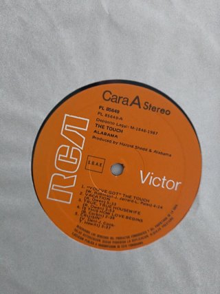 Vinilo Alabama The Touch