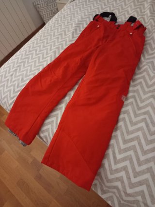 Pantalón nieve rojo 10 años (145cm)