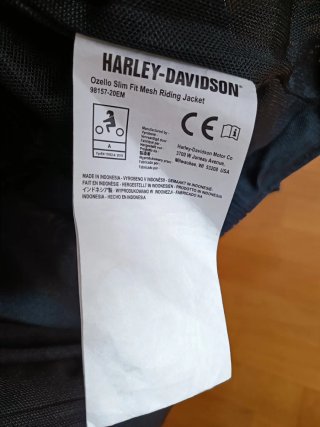 Chaqueta Técnica Harley Davidson Malla Ventilada