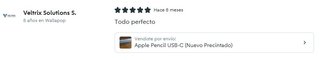 Apple Pencil (USB-C) Nuevo Precintado