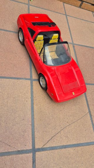 Ferrari Barbie Coche Rojo