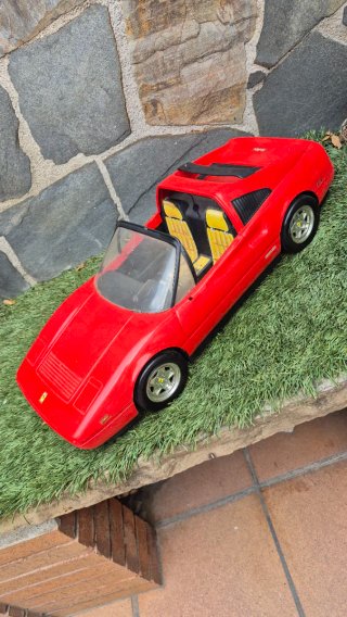 Ferrari Barbie Coche Rojo