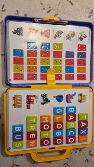 Juego Aprende Letras Diset Maletín