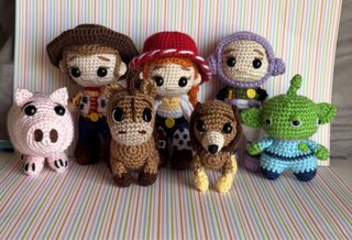 Pack Amigurumi Toy Story
