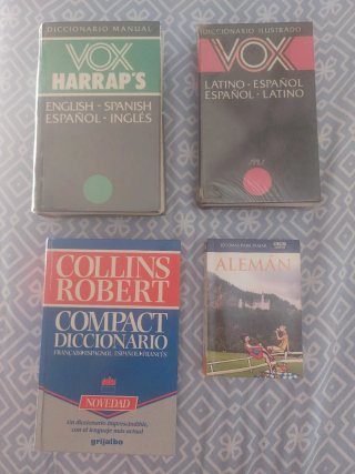 4 diccionarios de idiomas