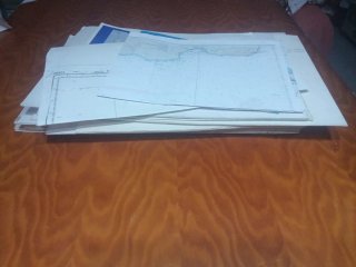 Lote Cartas Náuticas Almirantazgo 1613