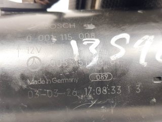 MOTOR ARRANQUE MERCEDES MERCEDES CLASE A (W168) 1997-2005