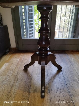 ANTIGUA MESA ITALIANA GIOGO DEL BIRIBISSI