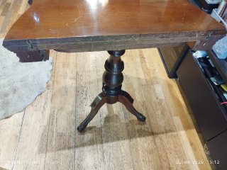 ANTIGUA MESA ITALIANA GIOGO DEL BIRIBISSI