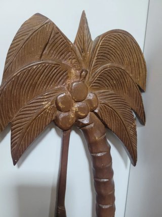 Relieves de pared palmera vintage (2 uds)
